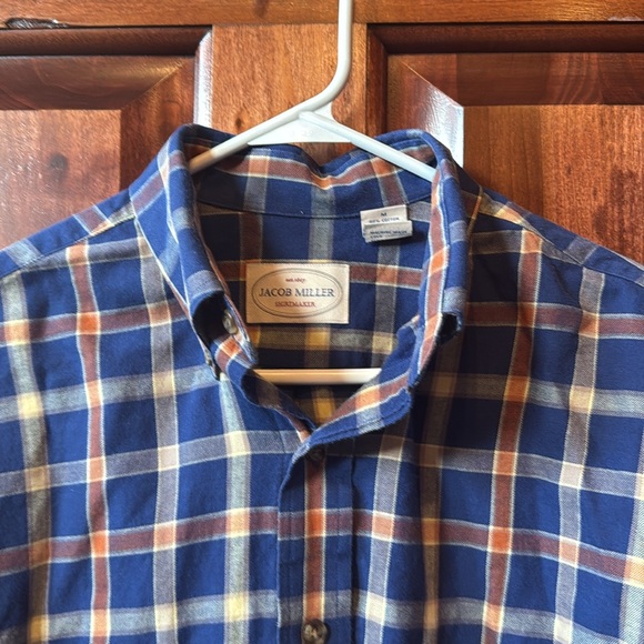 Men’s Jacob Miller Shirtmaker Button Down Shirt Size Medium - Picture 2 of 3